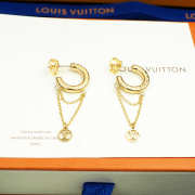 Uubags Louis Vuitton M00572 Nanogram Gold Earrings - 3