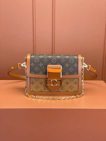 Uubags Louis Vuitton M45958 Dauphine MM Bag 25x17x10.5cm