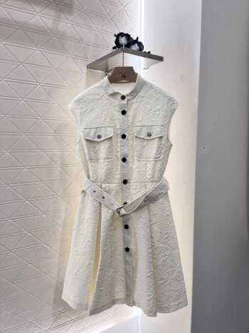 Uubags Dior Dress In White