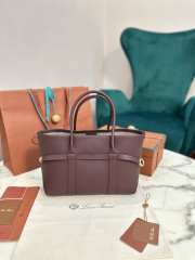Uubags Loro Piana Ghiera Shopper Medium Bag Azuki Beans/Sun Gold 28x19x12cm - 5