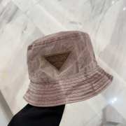 Uubags Prada Cotton Bucket hat In Brown - 4