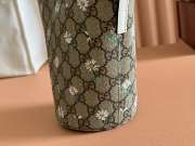 Uubags Gucci children's printed GG white Supreme bucket bag 18.5x16.5x7.5cm - 3