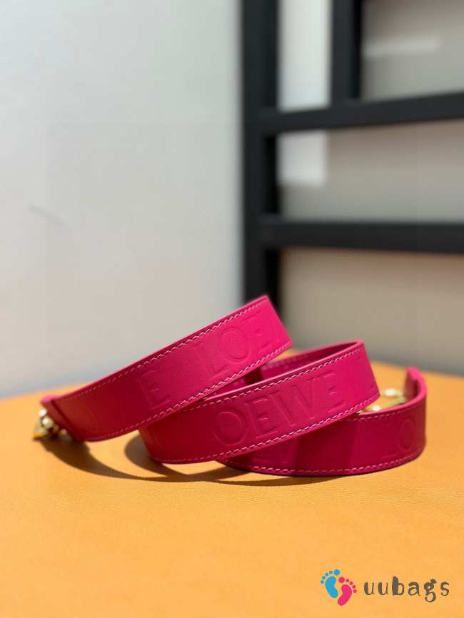 Uubags Loewe strap in pink 102x3cm - 1