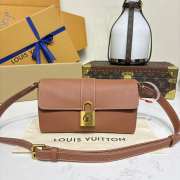 Uubags Louis Vuitton M12147 Low Key Bag In Cognac Brown 22x13x3.5cm - 1