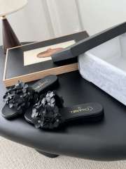 Uubags Chanel Mules Lambskin & Diamanté In Black 1cm - 5
