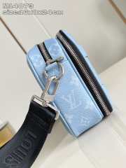Uubags Louis Vuitton M14073 Alpha Messenger Taigarama In Sky Blue 24x16x8cm - 6