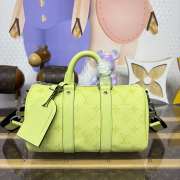 Uubags Louis Vuitton M14078 Keepall Bandoulière 25 In Lemon Yellow 25x11x15cm - 1