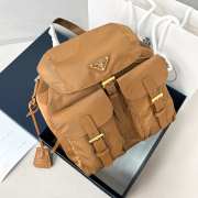 Uubags Prada Re-Edition 1978 small Re-Nylon backpack in brown 28x23.5x12cm - 1