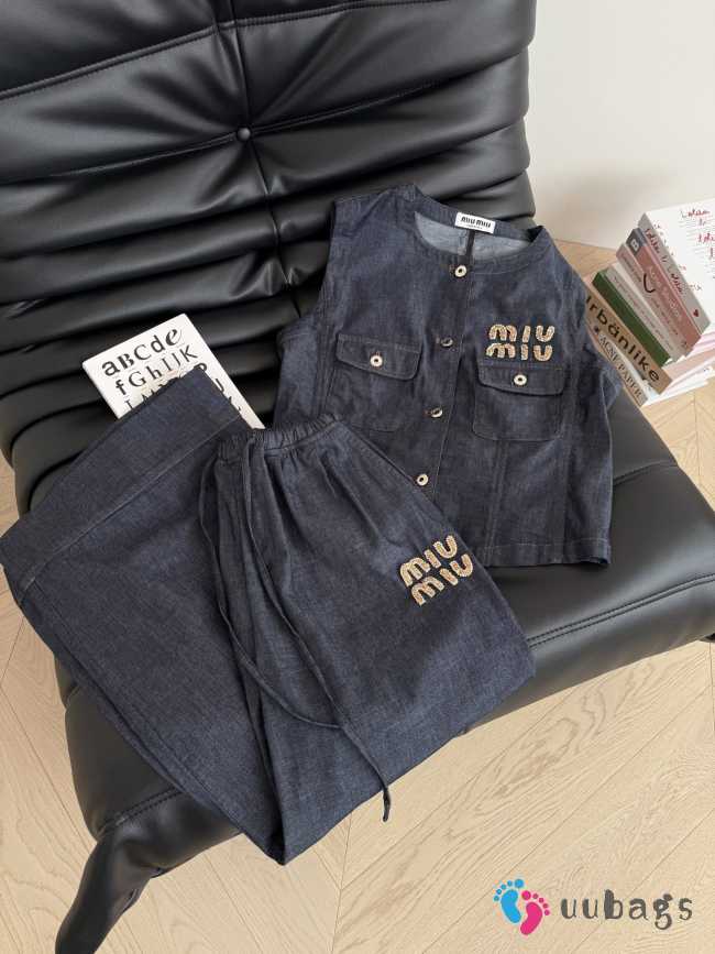 Uubags Miu Miu denim set - 1