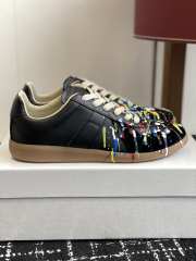 Uubags Maison Margiela Paint Replica sneakers in black - 6