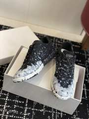 Uubags Maison Margiela Replica Painter Low Sneakers in Black/White - 4