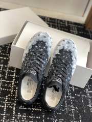 Uubags Maison Margiela Replica Painter Low Sneakers in Black/White - 3