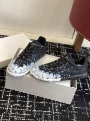 Uubags Maison Margiela Replica Painter Low Sneakers in Black/White - 2