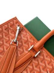 Uubags Goyard Morvan briefcase in orange 39x6.5x29cm - 2