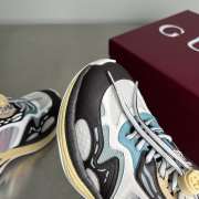 Uubags men's Gucci 2.0 trainer in grey mesh and leather - 5