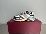 Uubags men's Gucci 2.0 trainer in grey mesh and leather - 2