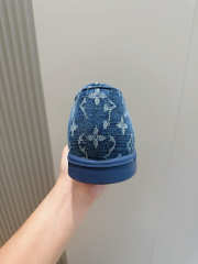 Uubags Louis Vuitton Estate Monogram Loafers In Blue - 6