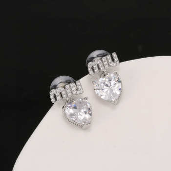 Uubags Miu Miu earrings diamond 