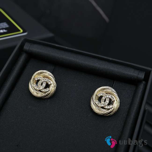 Uubags Chanel earrings gold 02 - 1