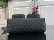Uubags Louis Vuitton M14778 Hobo Cargo Black Monogram Shadow embossed calf leather 27x19.7x34.5cm - 6