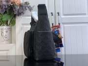 Uubags Louis Vuitton M14778 Hobo Cargo Black Monogram Shadow embossed calf leather 27x19.7x34.5cm - 5