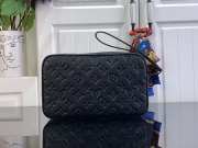 Uubags Louis Vuitton M14910 Kasai Pochette Bag In Black 24.5x15.5x6cm - 3