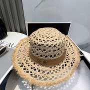 Uubags Prada Raffia Sun Hat In Brown - 6