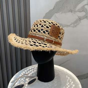 Uubags Loewe Raffia Sun Hat In Brown