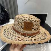 Uubags Loewe Raffia Sun Hat In Brown - 6