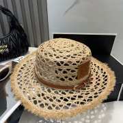 Uubags Loewe Raffia Sun Hat In Brown - 3