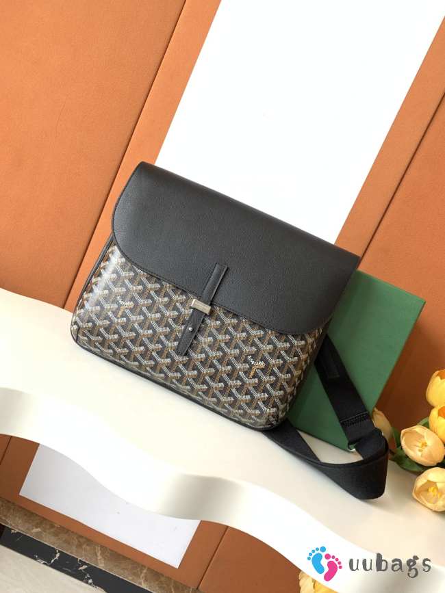 Uubags Goyard Coursier Messenger bag in black 32x4x25cm - 1