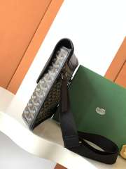 Uubags Goyard Coursier Messenger bag in black 32x4x25cm - 5
