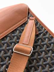 Uubags Goyard Coursier Messenger bag in black & tan 32x4x25cm - 3