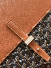 Uubags Goyard Coursier Messenger bag in black & tan 32x4x25cm - 2
