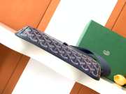 Uubags Goyard Coursier Messenger bag in blue 32x4x25cm - 6