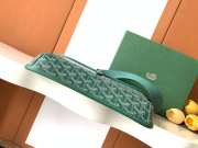 Uubags Goyard Coursier Messenger bag in green 32x4x25cm - 5