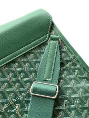 Uubags Goyard Coursier Messenger bag in green 32x4x25cm - 3