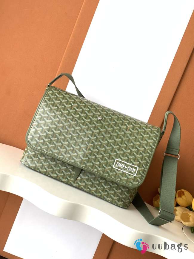 Uubags Goyard MM Messenger Capetien bag in khaki 39x13x26cm - 1