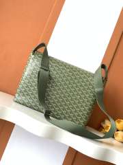 Uubags Goyard MM Messenger Capetien bag in khaki 39x13x26cm - 5
