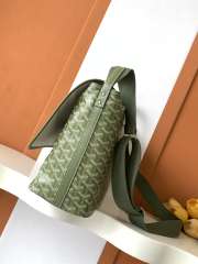 Uubags Goyard MM Messenger Capetien bag in khaki 39x13x26cm - 3