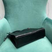 Uubags YSL Niki shopping bag in vintage calf leather with black buckle 33x26x11cm - 6