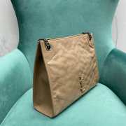 Uubags YSL Niki shopping bag in beige vintage calf leather 33x26x11cm - 3