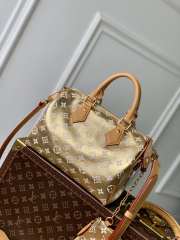 Uubags Louis Vuitton M24443 Speedy P9 Bandoulière Bag In Gold 25x15x15cm - 4