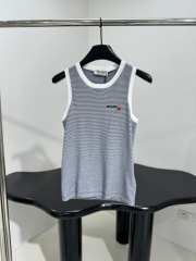 Uubags Petit Bateau X Miu Miu ribbed jersey top - 1