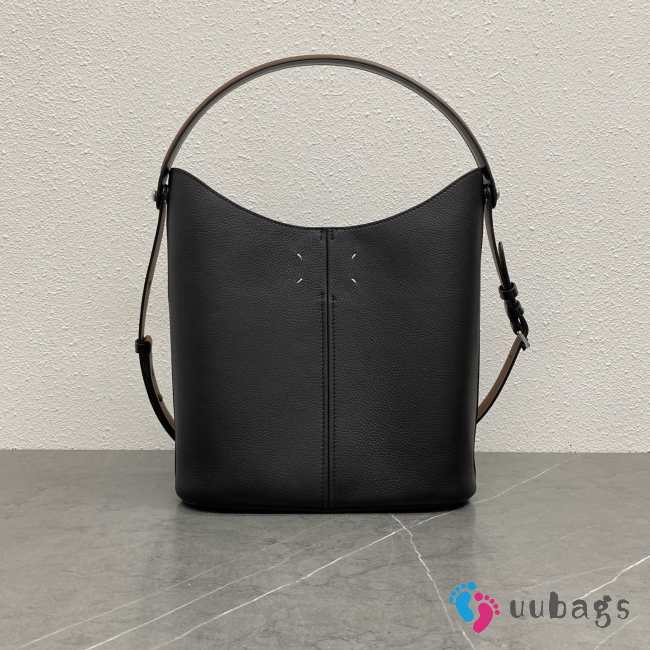 Uubags Maison Margiela Dress-Age Hobo Bag in Black/Chestnut 27x10.5x25.5cm - 1