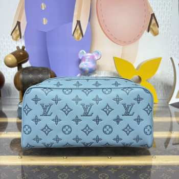 Uubags Louis Vuitton M14885 Dopp Kit In Sky Blue 28x15x16.5cm