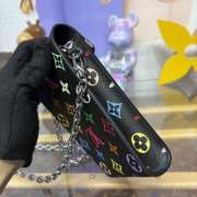Uubags Louis Vuitton M14098 LV x TM Black Phone Pouch Métis Multicolored 10.4x17.5x4cm - 4