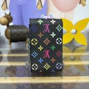 Uubags Louis Vuitton M14098 LV x TM Black Phone Pouch Métis Multicolored 10.4x17.5x4cm - 6
