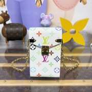 Uubags Louis Vuitton M14098 LV x TM White Phone Pouch Métis Multicolored 10.4x17.5x4cm - 1