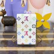 Uubags Louis Vuitton M14098 LV x TM White Phone Pouch Métis Multicolored 10.4x17.5x4cm - 6